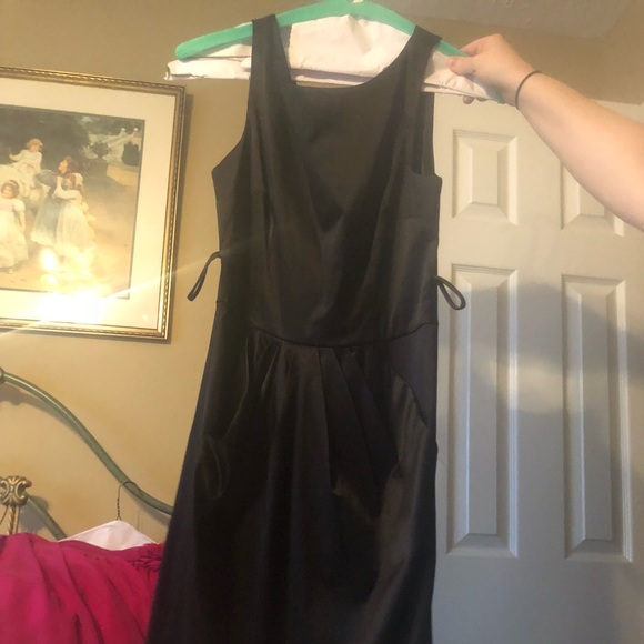 Dresses & Skirts - Size 13 black dress with belt